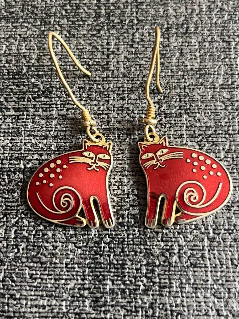 Laurel Burch cat earrings